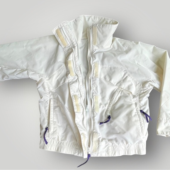 Columbia Sportswear Whirlibird White Nylon Jacket - Picture 10 of 16